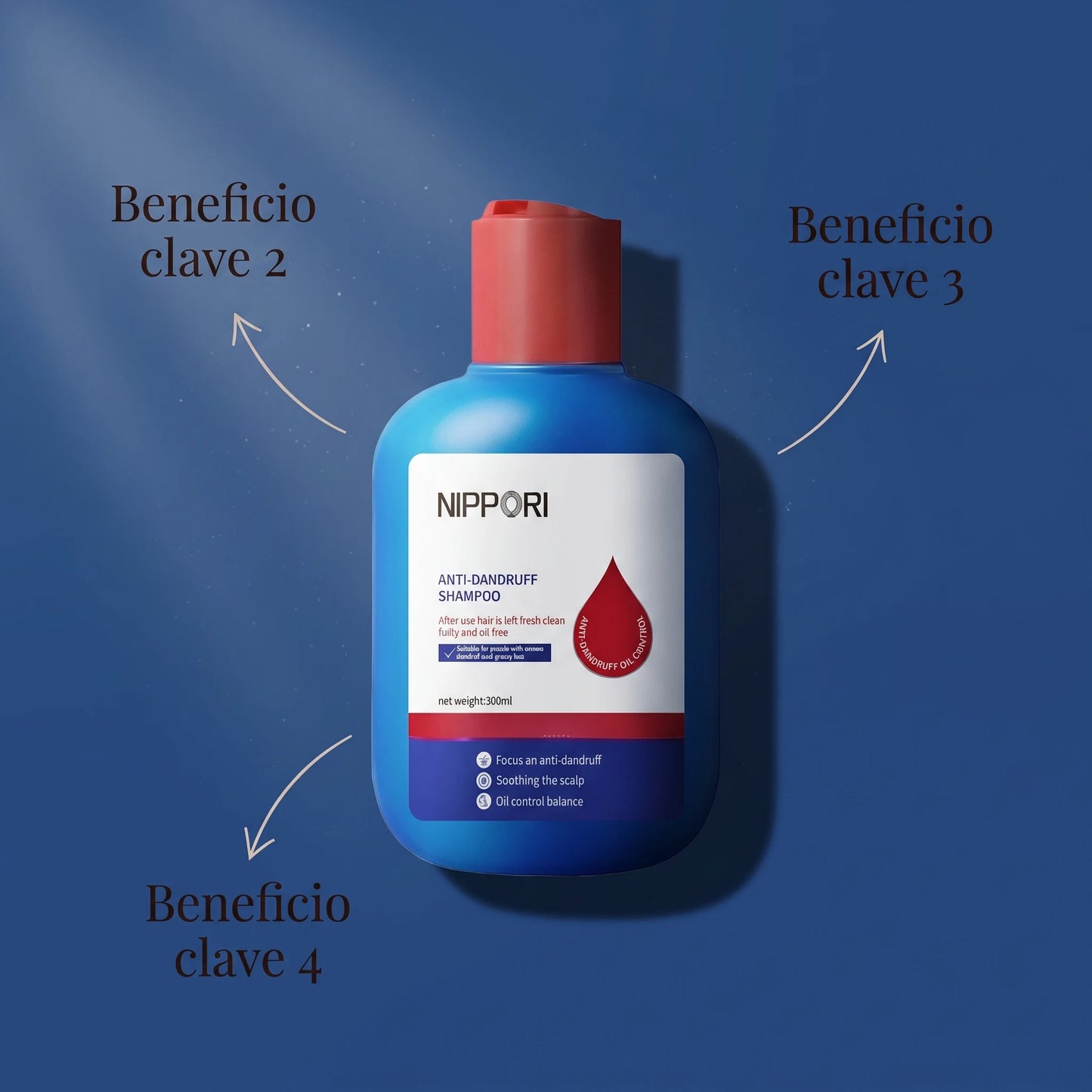 NIPORI SHAMPOO ANTI CASPA