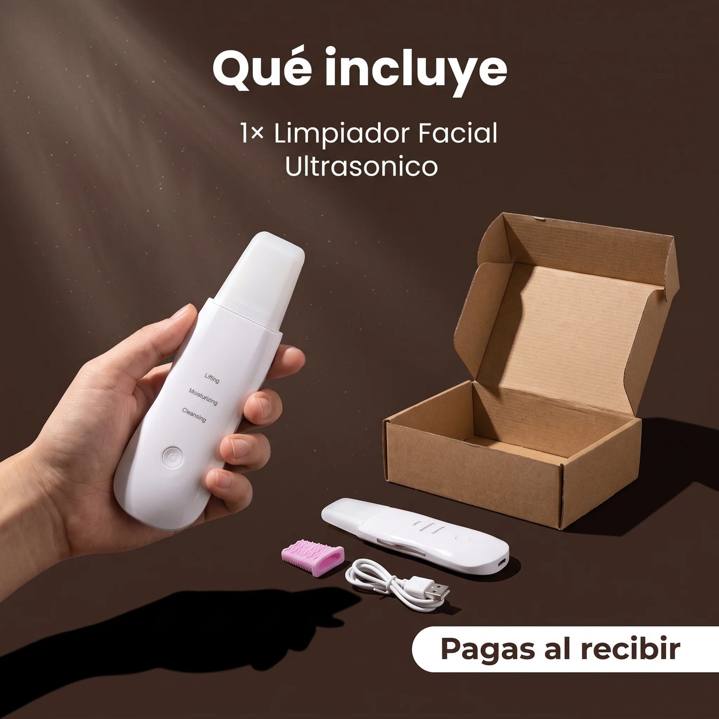 Limpiador Facial Ultrasónico